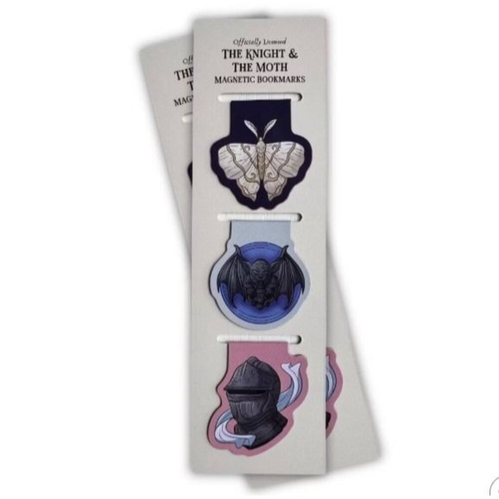 New Knight and the moth Rachel Gillig magnetic bookmarks